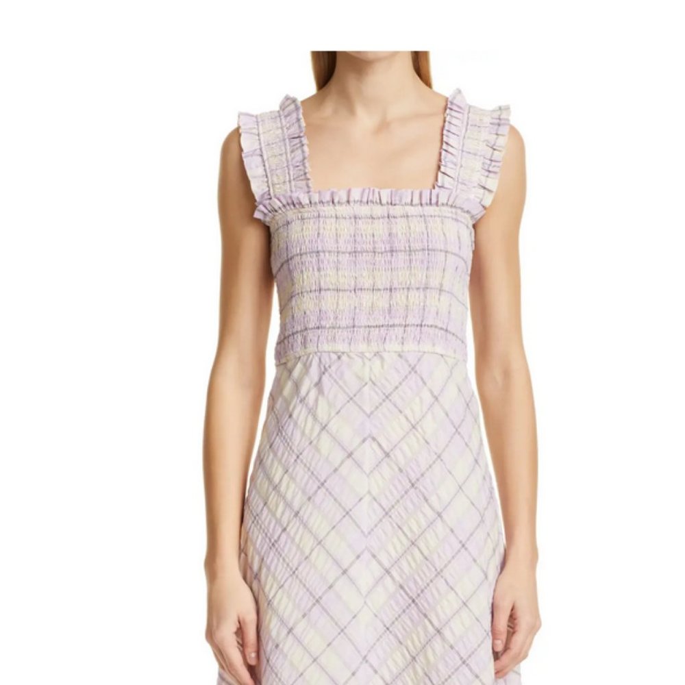Ganni Midi Sundress Sz4 NWT